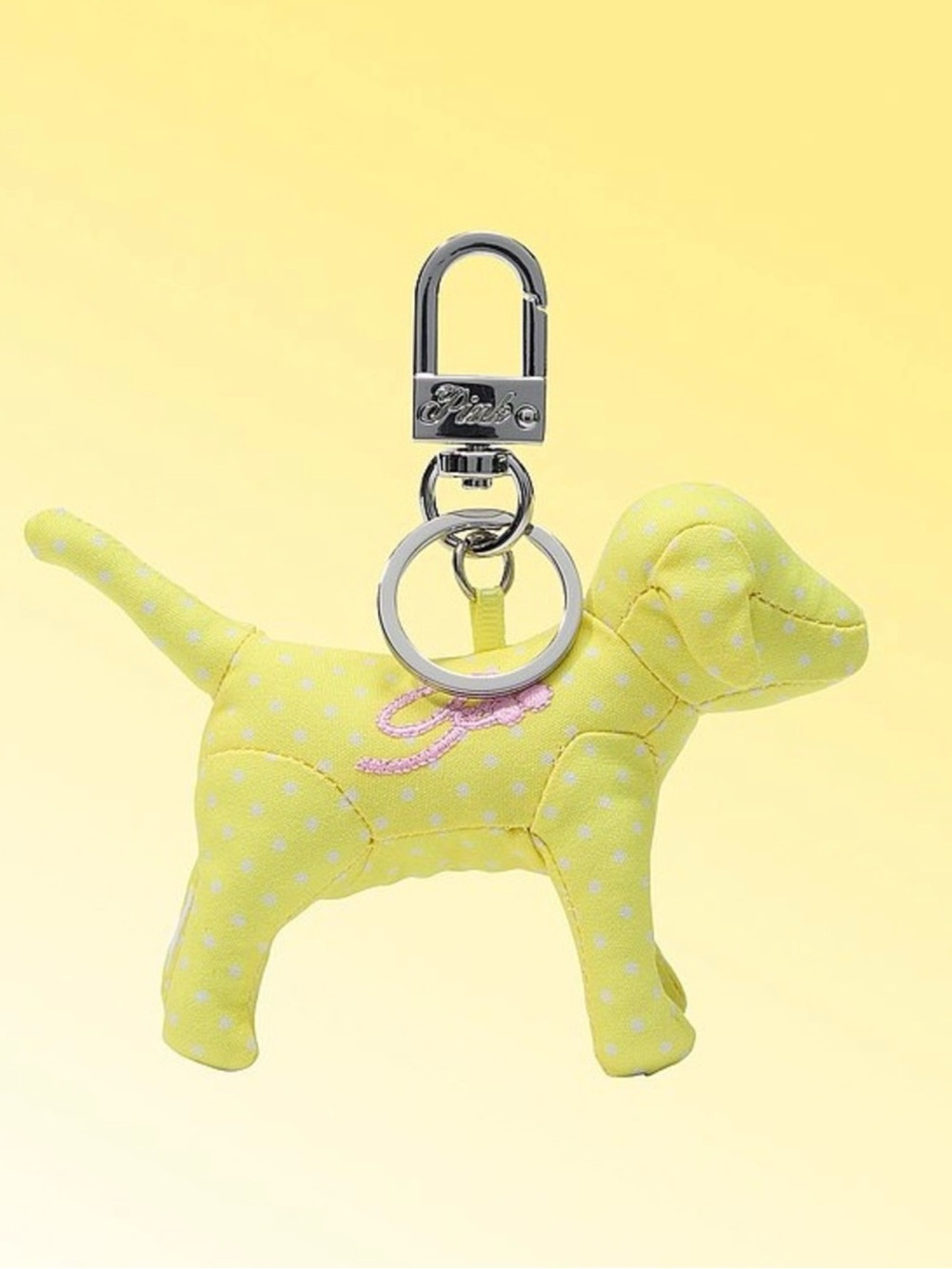 VS Pink Micro Dog Keychain Bag Charm🌟 New with tags!
